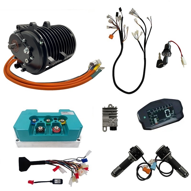 QSMOTOR 138-C 3000W Mô Men Xoắ - đánh giá và giá Fardriver Nd72850 Controller