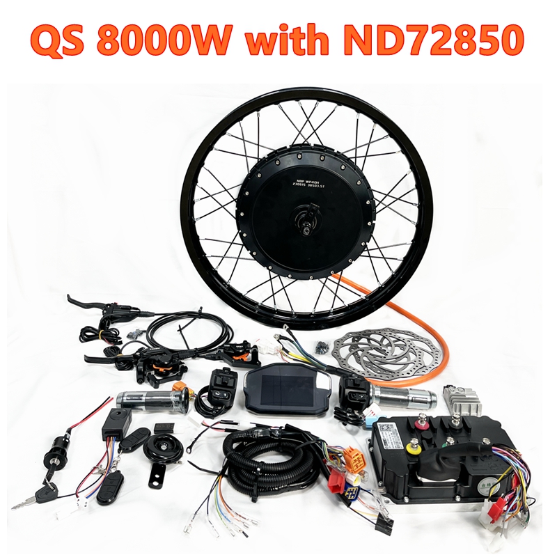 QS273 40H V3 Peak 8000W 150mm  - đánh giá và giá Fardriver Nd72850 Controller